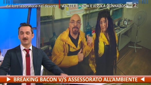 Breaking Bacon, la parodia di Breaking Bad di Nuzzo e Di Biase: più che l’originalità, “pubblicizza” la serie tv
