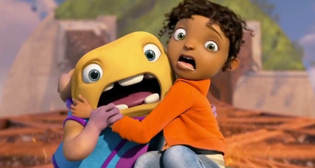 Home – A Casa: due clip in italiano del film d’animazione Dreamworks