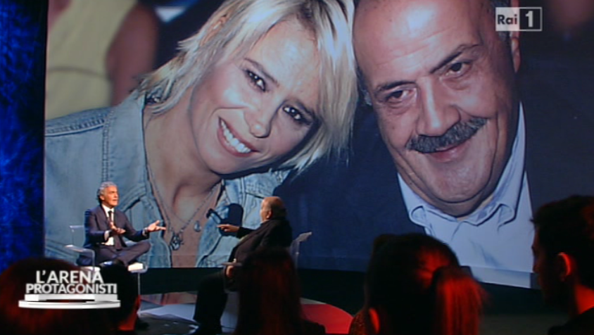 L’Arena, Costanzo e Maria De Filippi domenica 22 marzo 2015