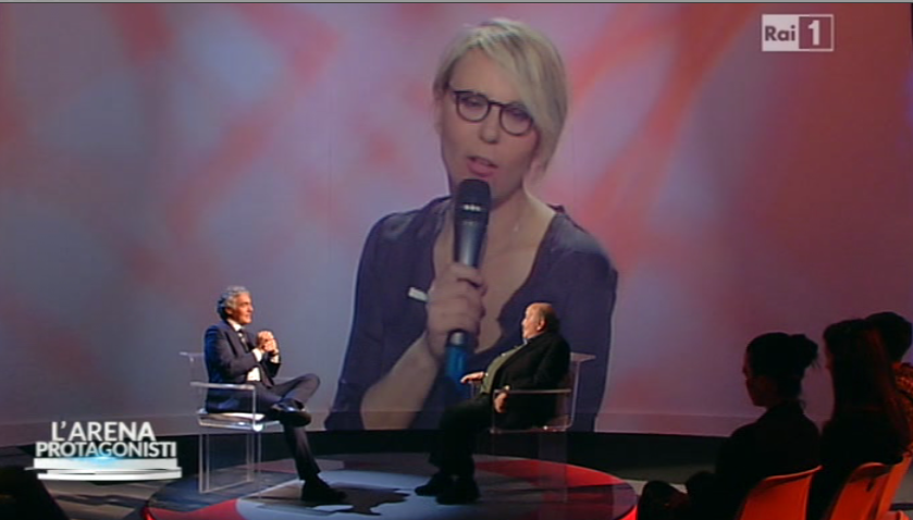 L’Arena, Giletti “il pettegolo” e il pacchetto De Filippi-Costanzo, tra gossip e mafia