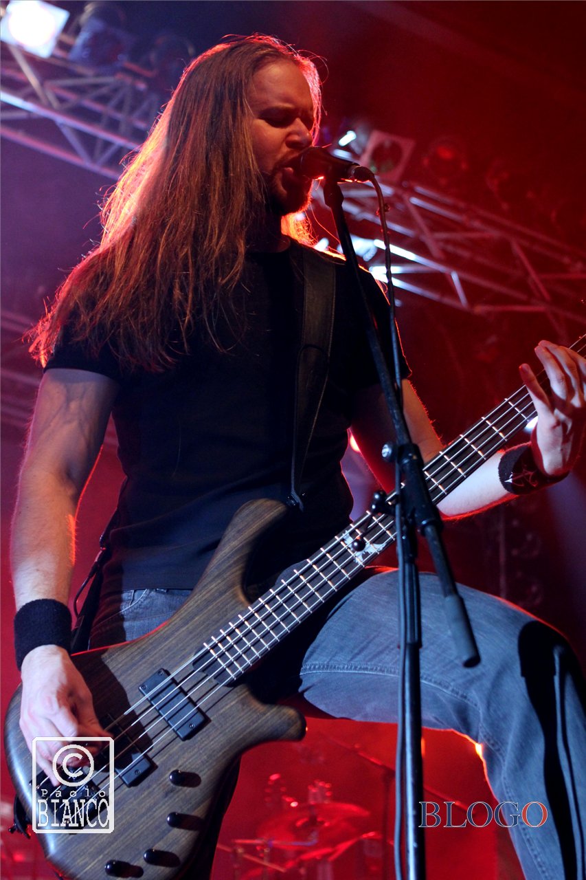Insomnium foto concerto Live Club Trezzo 18 Marzo 2015