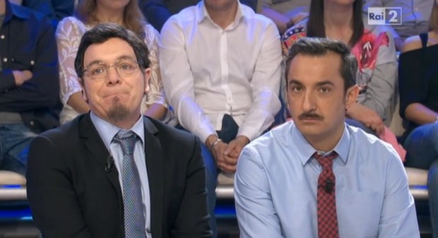 Quelli che il Calcio, la (difficile) gag di Nuzzo e Di Biase sul ‘tangentista’ alle infrastrutture (VIDEO)