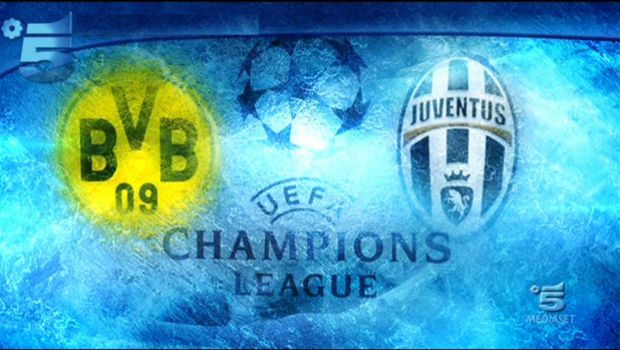 Champions League in tv, oggi su Canale 5 Borussia Dortmund – Juventus