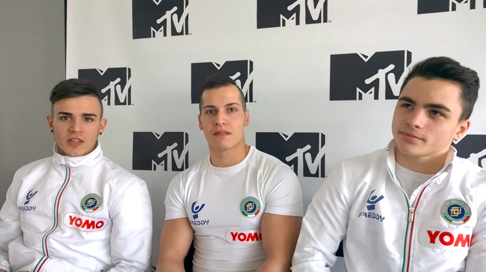Ginnaste 2015, Andrea, Marco e Nicola a Blogo: “Non siamo supereroi!” (Video)