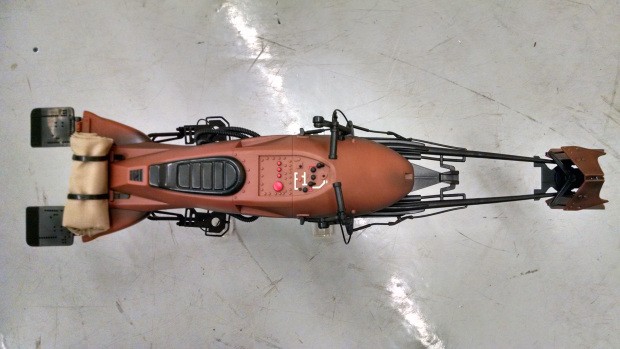 Star Wars gadget: foto e video dello speeder bike radiocomandato