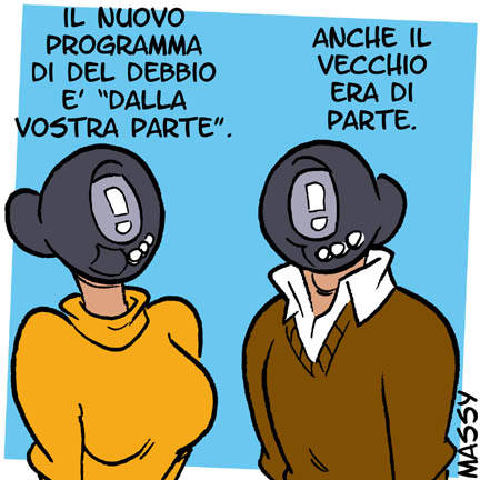 Da una parte