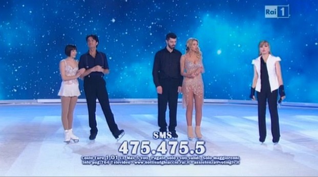 Notti sul ghiaccio, l’in bocca al lupo del cast a Valeria Marini (VIDEO)