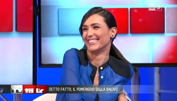 Caterina Balivo: “Salvini? Non parlo del fidanzato della Isoardi…”