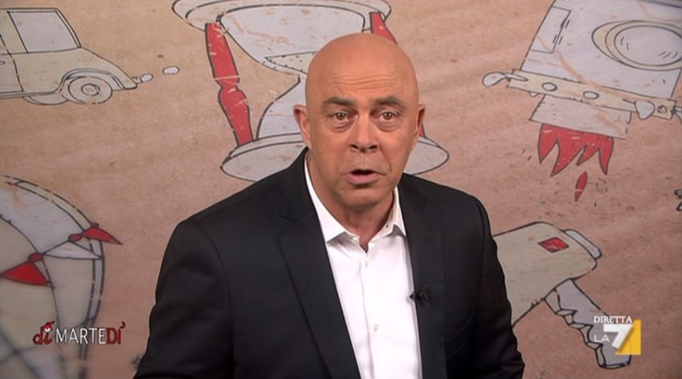 Maurizio Crozza a DiMartedì del 28 aprile 2015 (VIDEO)