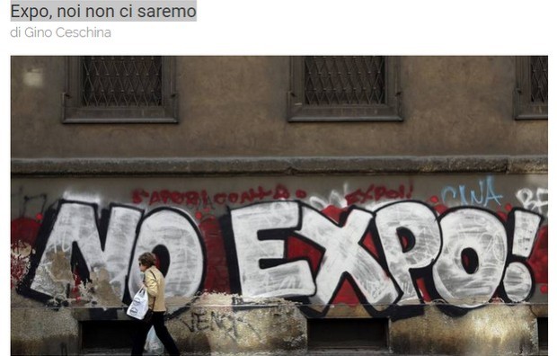 Expo 2015, TvSvizzera.it non ci sarà: “Poche garanzie, troppi costi e rischi”