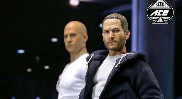 Fast and Furious: le action figures di Vin Diesel e Paul Walker