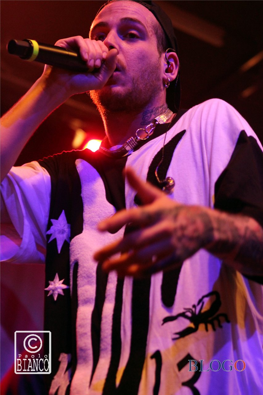 Gemitaiz QVC5 Tour foto concerto Milano Alcatraz 1 Aprile 2015
