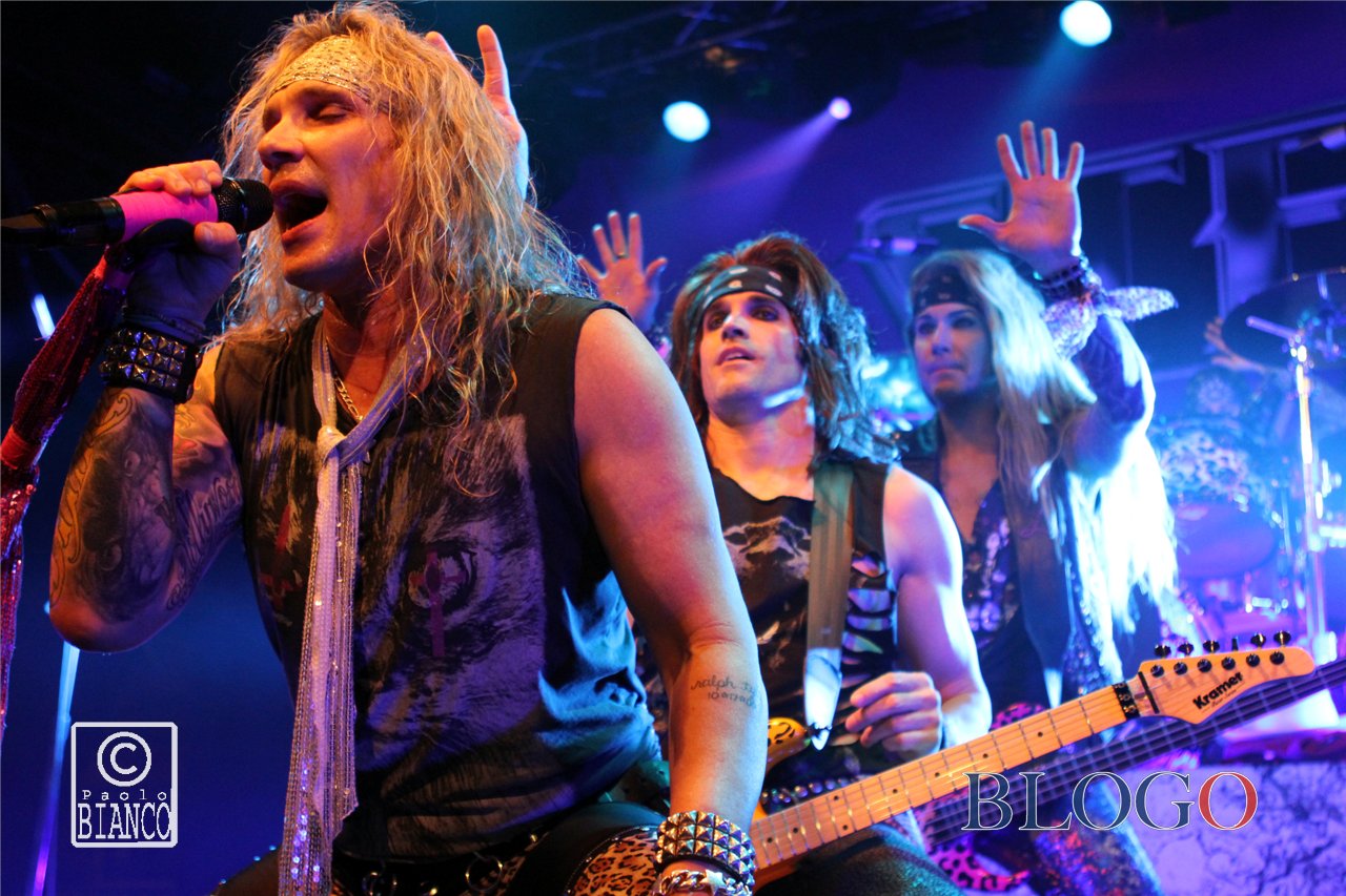 Steel Panther foto concerto Milano Alcatraz 31 Marzo 2015