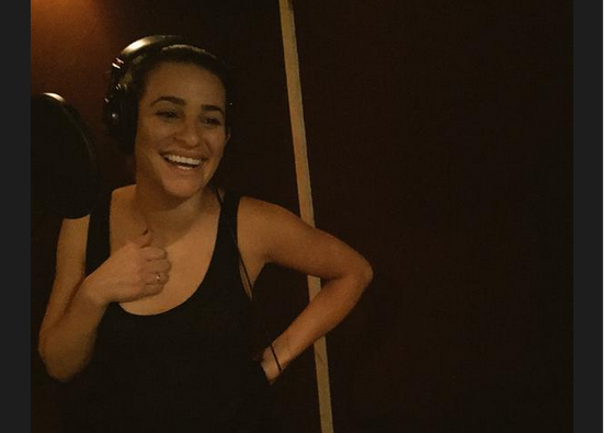 Lea Michele al lavoro sul secondo album