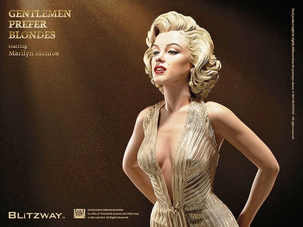 Marilyn Monroe: nuova statua del film “Gli uomini preferiscono le bionde”