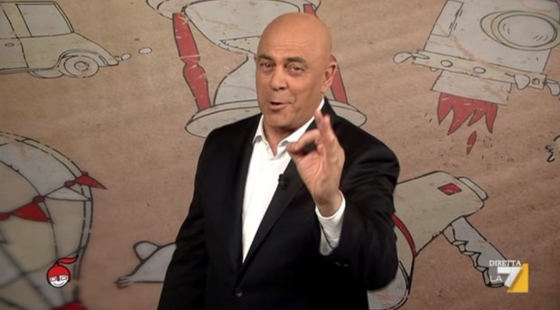 Maurizio Crozza a DiMartedì del 21 aprile 2015 (VIDEO)