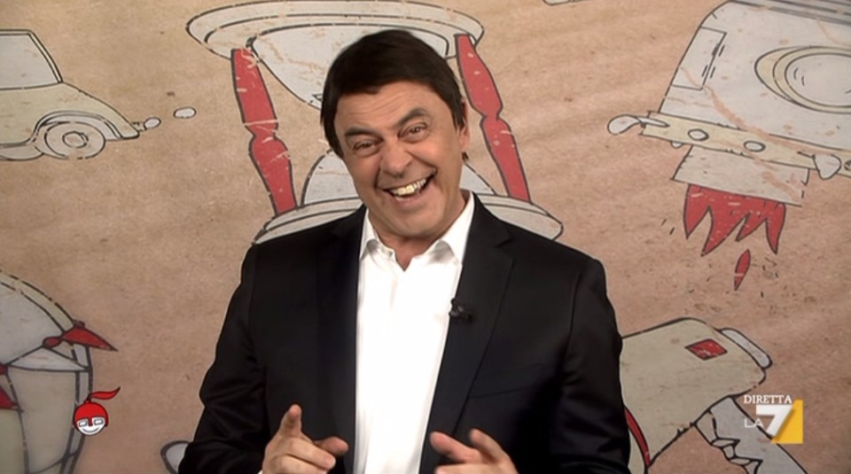 Maurizio Crozza a DiMartedì del 7 aprile 2015 (VIDEO)