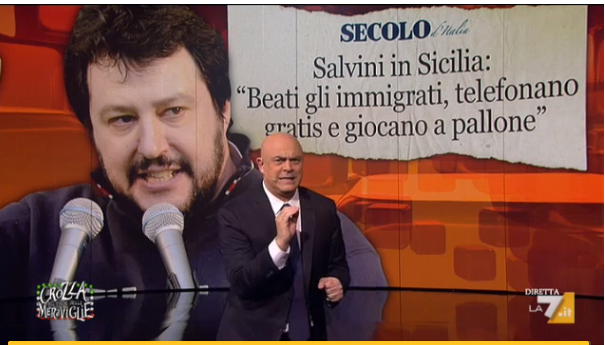 Crozza nel paese delle meraviglie, diretta puntata 10 aprile 2015: tutte le imitazioni