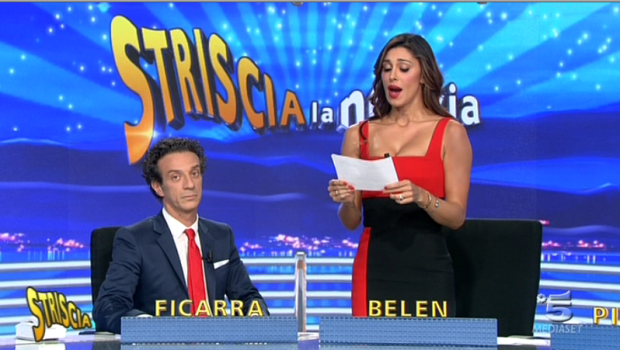 Striscia la notizia, conduce Belen contro l’Expo 2015 ( e Dagospia?)