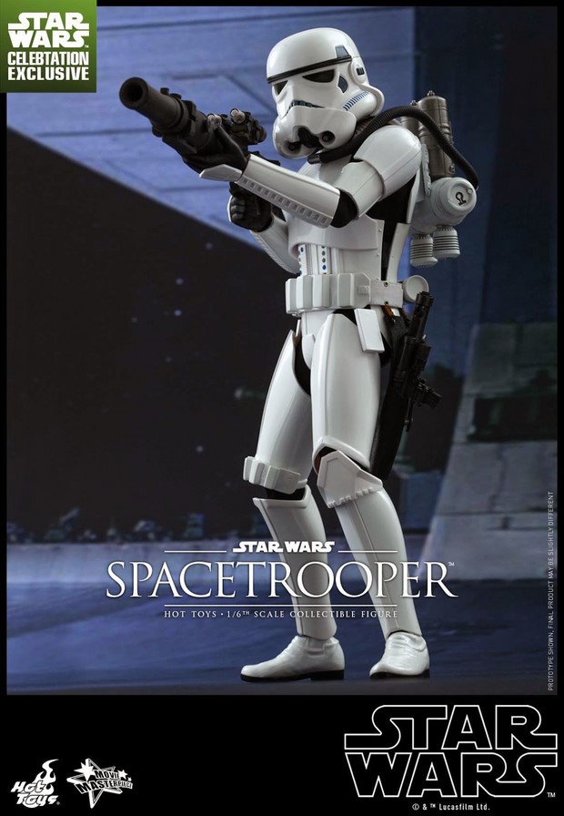 Star Wars Celebration: nuova action figure “Spacetrooper” by Hot Toys (foto e video)