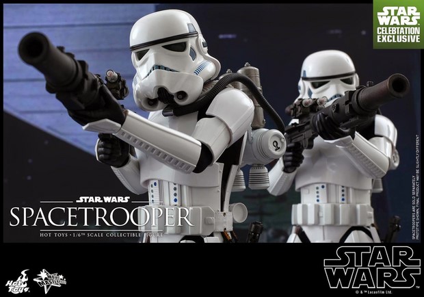 Star Wars Celebration: action figure esclusiva “Spacetrooper” by Hot Toys (foto e video)