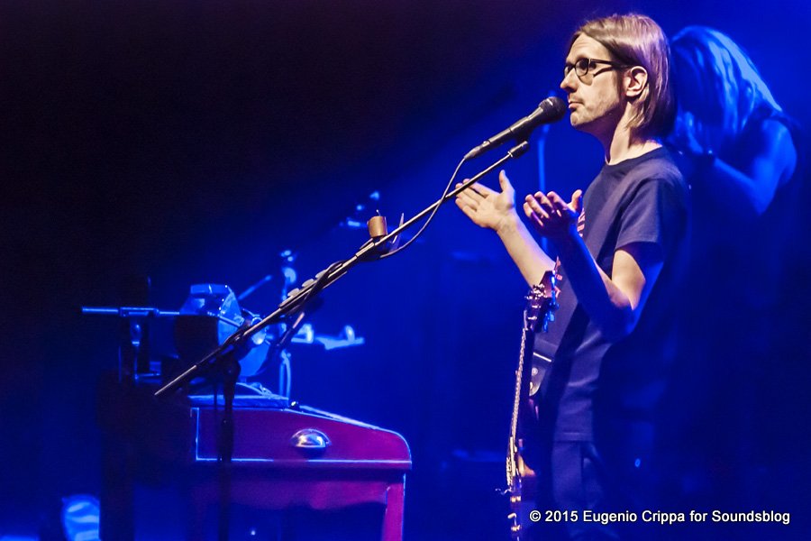 Steven Wilson foto concerto Milano Teatro dal Verme 2015