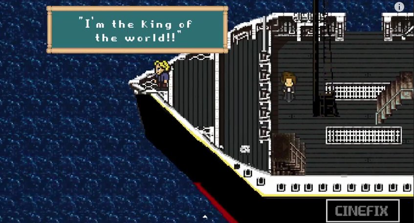 Titanic diventa un’avventura a 8-bit