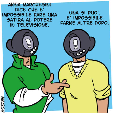 Satira in tv