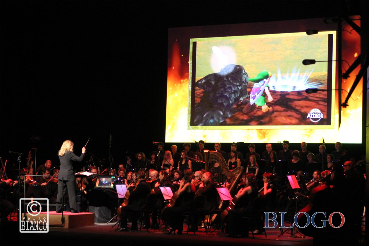 Zelda Symphony foto concerto Teatro Arcimboldi Milano 24 Aprile 2015