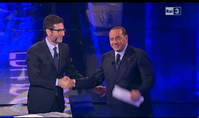 Che Tempo che Fa, 24 maggio 2015: Fazio intervista Berlusconi e Piero Angela