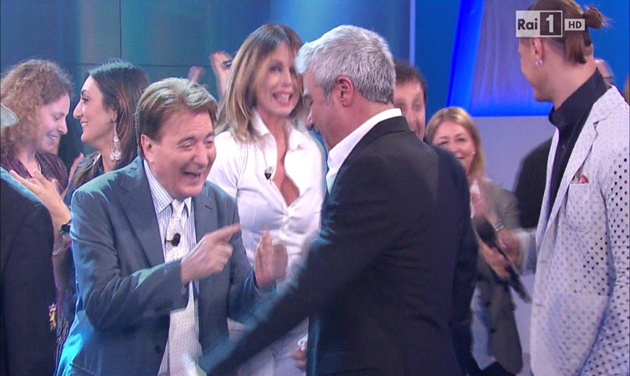 Domenica In 2015, i (mancati) saluti di Perego e Insegno