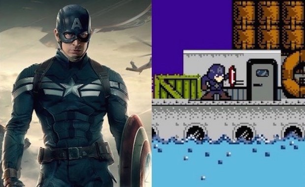 Captain America: The Winter Soldier – il videogame a 8 Bit