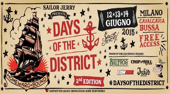 Days Of The District 2015: a Milano tre giorni di concerti e tatuaggi