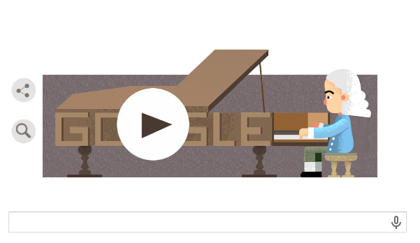 Google Doodle celebra Bartolomeo Cristofori, l’inventore del pianoforte