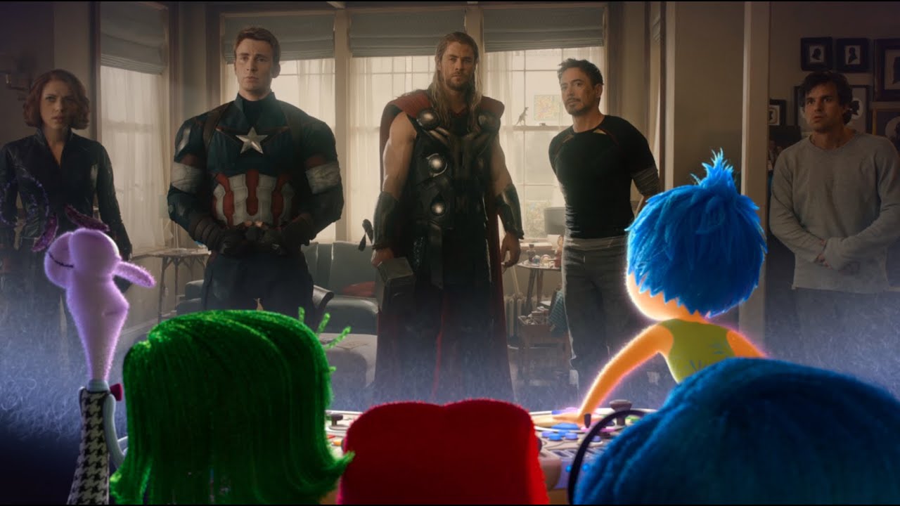 Inside Out – clip in italiano: La reazione emotiva al trailer di Avengers: Age of Ultron