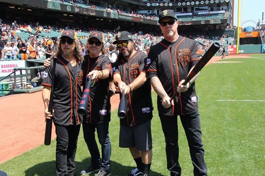 Metallica e San Francisco Giants: nuova giornata fra metal e baseball