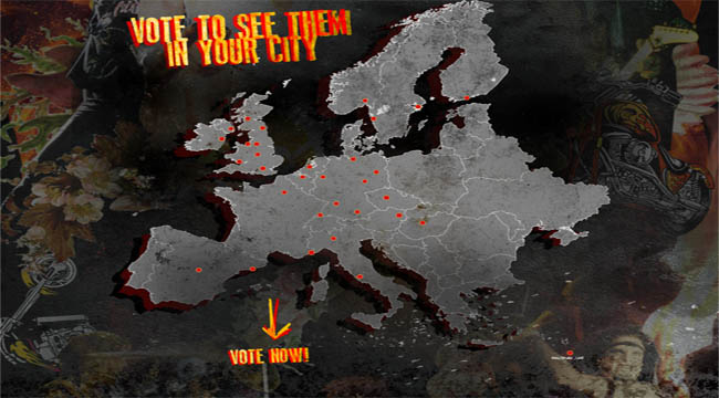 Motley Crue: campagna #demandthecrue per il loro ultimo tour europeo