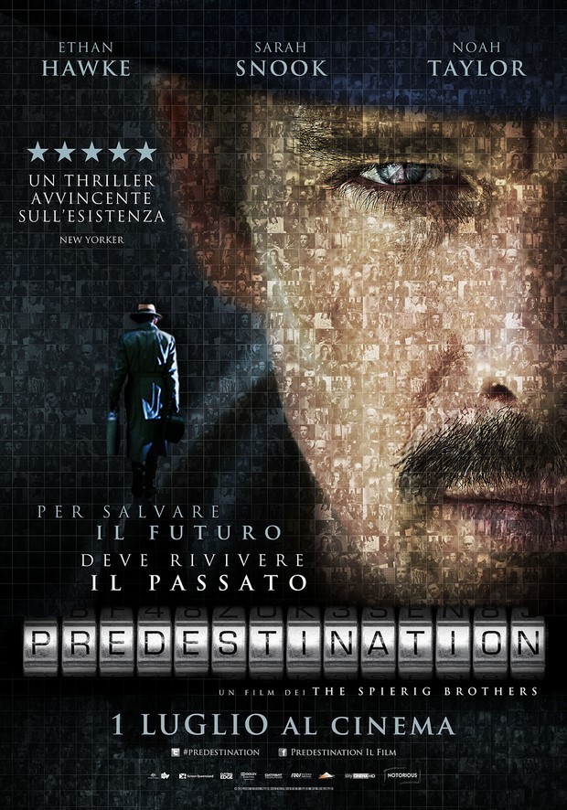 Predestination: poster e foto del thriller sci-fi con Ethan Hawke