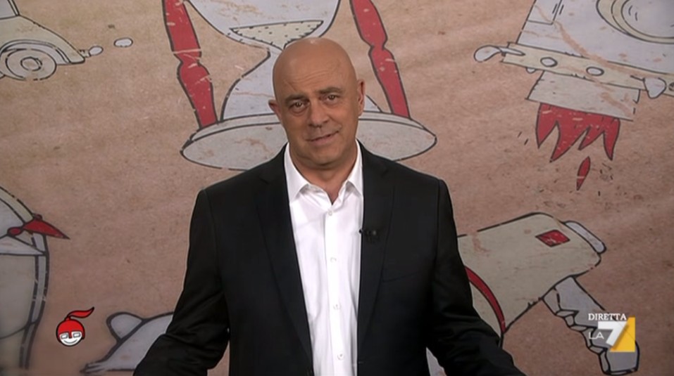Maurizio Crozza a DiMartedì del 12 maggio 2015 (VIDEO)