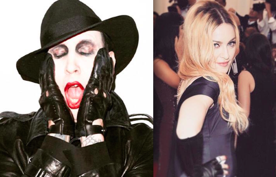 Marilyn Manson: “Vorrei fare sess0 con Madonna”, lei risponde: “Grazie”