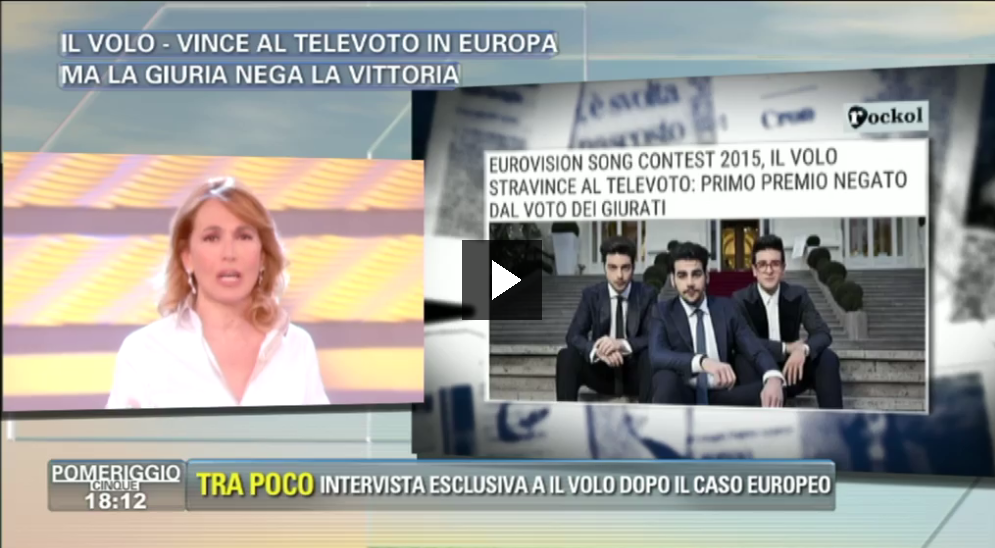 Pomeriggio Cinque, la D’Urso prende Il Volo: “Sono cresciuti a Mediaset”. Domani Silvio Berlusconi