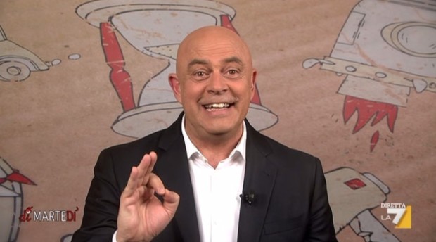 Maurizio Crozza a DiMartedì del 5 maggio 2015 (VIDEO)