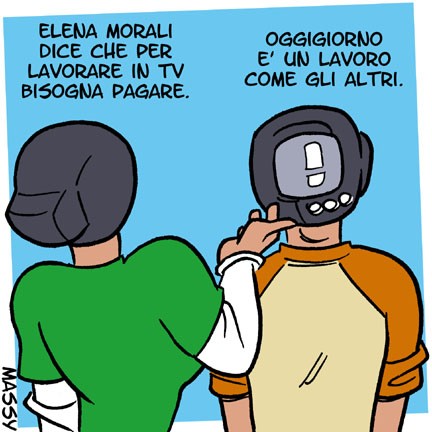 Lavoro in tv