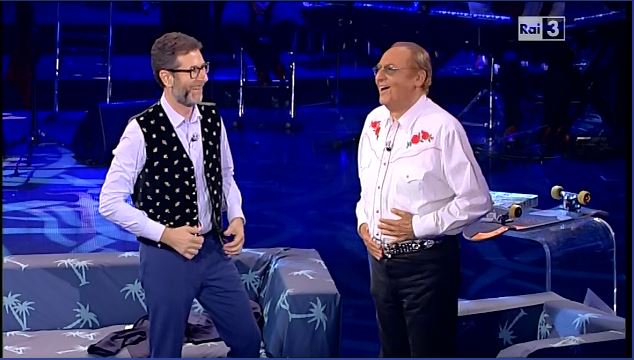 Che fuori tempo che fa-Speciale Quelli della notte, prove tecniche per il ritorno di Anima mia?
