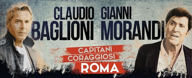 Claudio Baglioni e Gianni Morandi in concerto, Capitani coraggiosi – Conferenza stampa: possibile tour all’estero