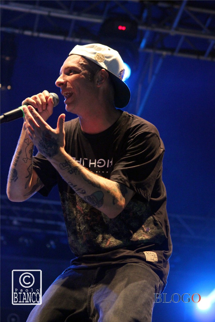 Clementino foto concerto Carroponte Milano 26 Giugno 2015 – by Paolo Bianco