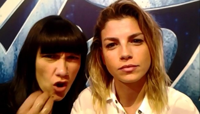 Emma ed Elisa a Blogo alla vigilia della finale di Amici 14 (VIDEO)