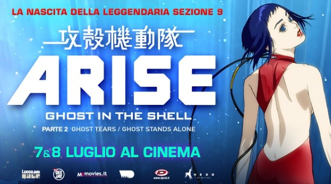 Ghost in the Shell: Arise 2 – 7 e 8 luglio 2015 al cinema
