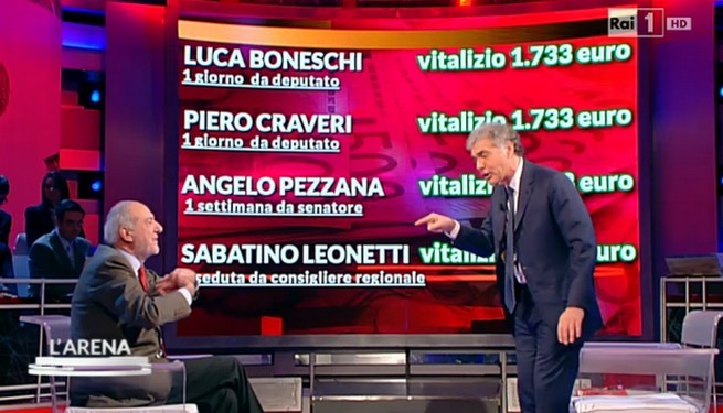 Massimo Giletti, a luglio su Rai1 in seconda serata programma sulle risse in tv