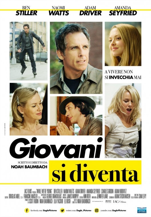 Giovani si diventa: locandine e foto della commedia con Ben Stiller e Naomi Watts